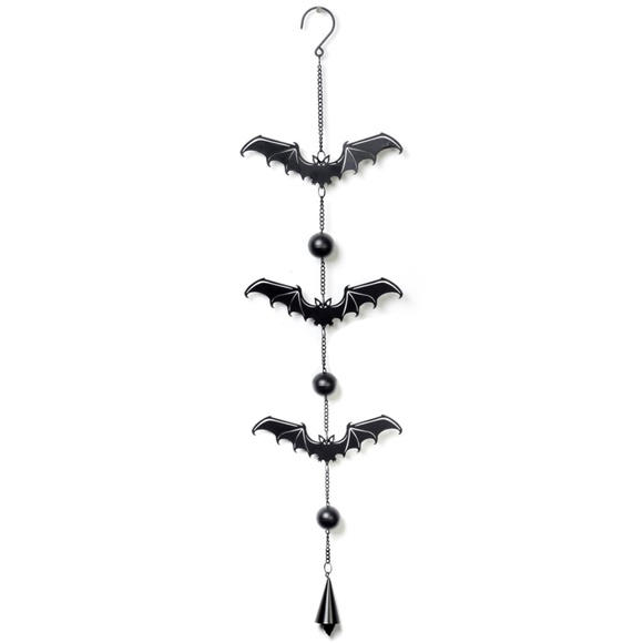 Alchemy Gothic Other - Alchemy Gothic Bat Hanging Decor Wind Chime Indoor/Outdoor NWT